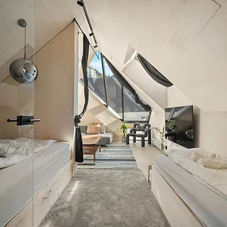 Bryggen Penthouse I New 2021 I Free Parking Bergen